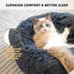 Dog Beds For Small Dogs Round Plush Cat Litter Kennel Pet Nest Mat Puppy Beds